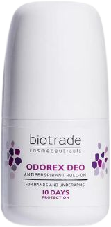 Biotrade Antiperspirant pre podpazušie a dlane roll-on Odorex 40 ml