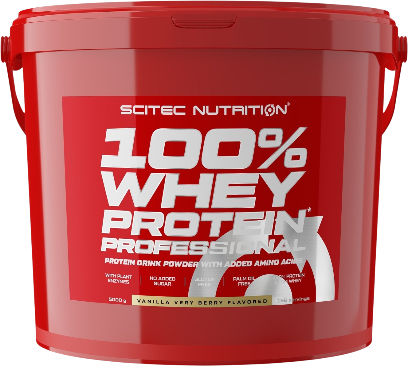 SciTec Nutrition 100% Whey Protein Professional vanilka/lesné plody 5000 g