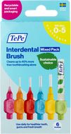 TePe Medzizubné kefky size 0-5 Mix Pack, papierová krabička 6 ks