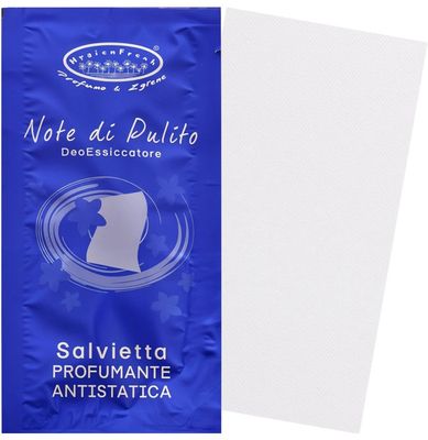 HygienFresh Antistatické parfúmované obrúsky do sušičky s vôňou Note di pulito 5 ks