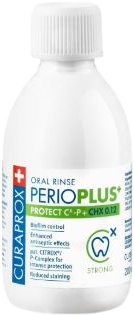 Curaprox Perio Plus+ Protect Ústna voda 200 ml