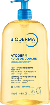 Bioderma Atoderm Sprchový olej pre veľmi suchú až atopickú pokožku 1 l