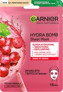 Garnier Skin Naturals Vyhladzujúca a vyplňujúca textilná maska s výťažkom z hrozna 28 g