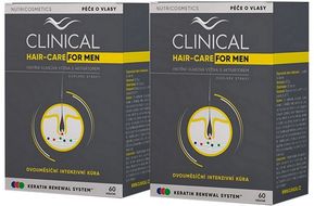Clinical Hair-Care for MEN 4mes.kúra, 2 x 60 tvrdých kapsúl