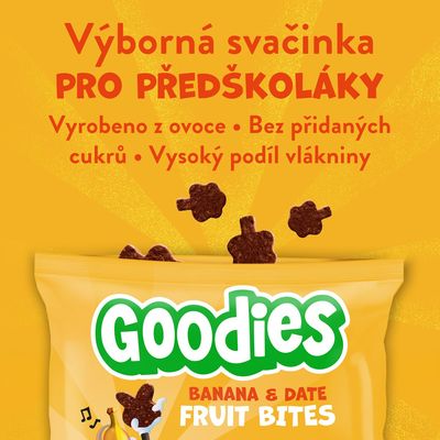 Goodies Datlovo-banánové kúsky 20 g