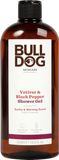 Bulldog vetiver & black pepper shower gel 500 ml