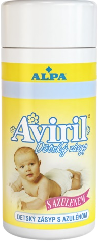 Alpa Aviril Detský zásyp S AZULÉNOM 1 x 100 g