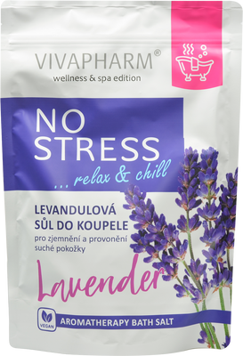 VivaPharm Soľ do kúpeľa No stress 1000 g