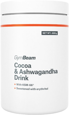 GymBeam Cocoa & Ashwagandha Drink 600 g