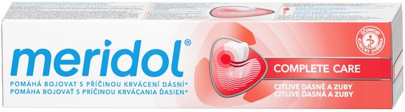 Meridol® Complete Care citlivé ďasná a zuby zubná pasta 75 ml
