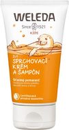 Weleda Sprchový krém a šampón 2v1 Šťastný pomaranč 150 ml