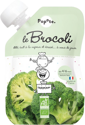 Popote vrecko BIO brokolica 120 g