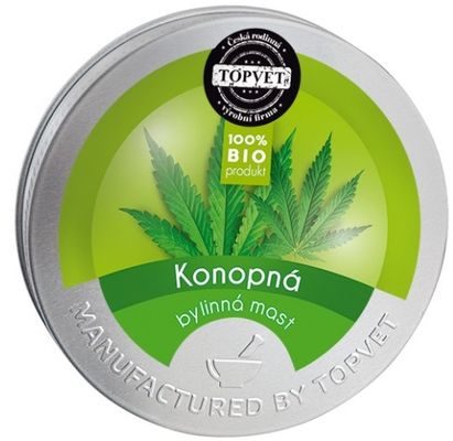 Topvet KONOPNÁ masť bylinná 50 ml