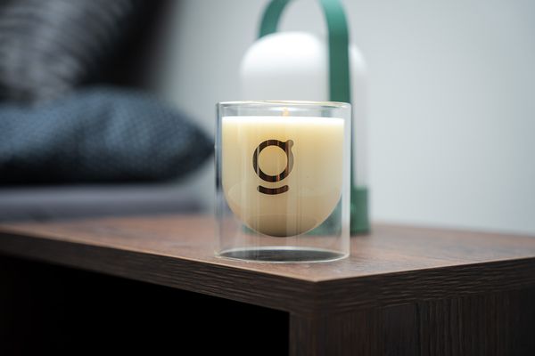 Goda Sójová sviečka Grud slivka & pačula 200 g
