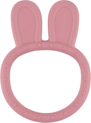 Petite&Mars Hryzátko silikónové Bunny Dusty Rose 0m+