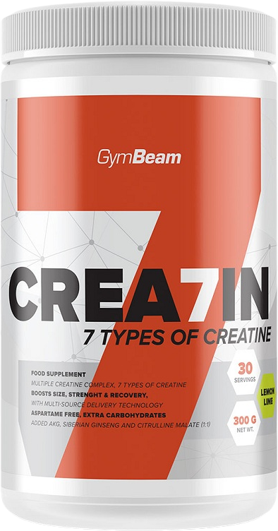 GymBeam Crea7in 300 g lemon lime 500 g