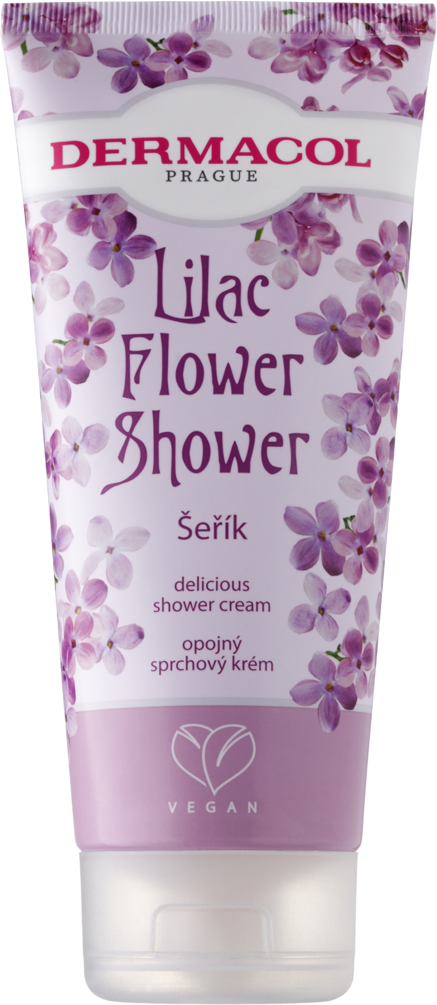 Dermacol Flower shower Opojný sprchový krém Orgován 200 ml