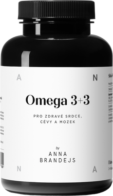ANNA BRANDEJS Omega 3+3 90 tvrdých kapsúl