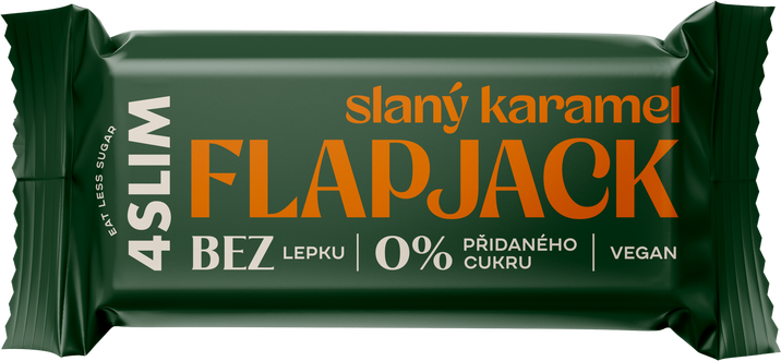 4Slim Flapjack slaný karamel 55 g