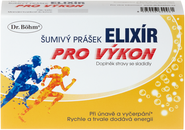 Dr. Böhm Elixír pre výkon 14 vrecúšok