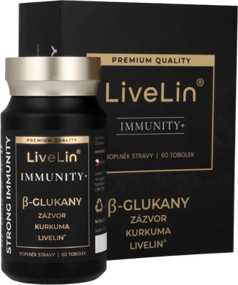 LiveLin IMMUNITY+ 60 tvrdých kapsúl
