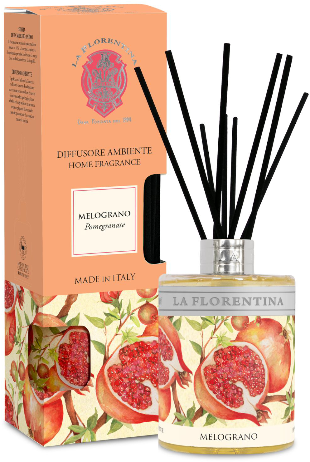 La Florentina Izbový difuzér Melograno 500 ml