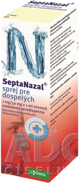 SeptaNazal sprej pre dospelých aer nao 10 ml