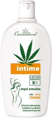 Cannaderm Intime Umývacia emulzia 200 ml