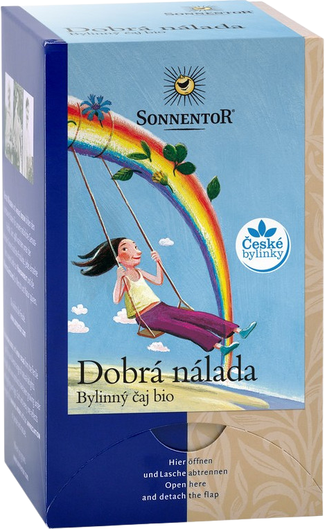 Sonnentor Bio Dobrá nálada - bylinný čaj dvojkomorový (18 sáčkov) 27 g
