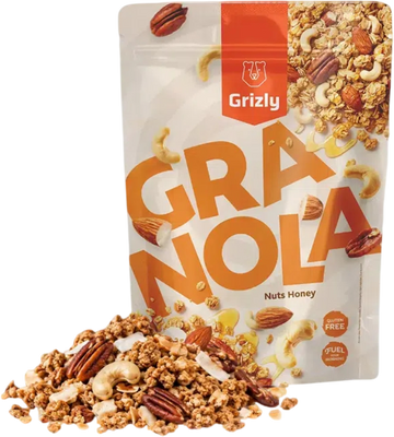 Grizly Granola oriešková s medom