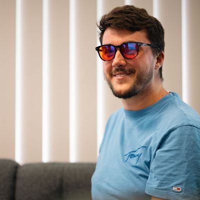 Lunesto Blue Light - oranžové okuliare blokujúce modré svetlo - čierne