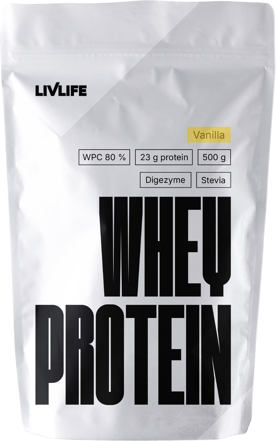 Livlife WHEY proteín vanilka 500 g