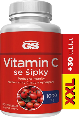 GS Vitamín C 1000 so šípkami 567 g