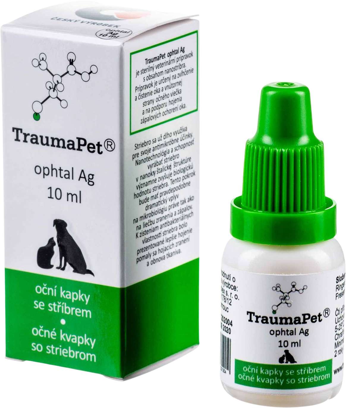 Traumapet Ag očné kvapky 10 ml
