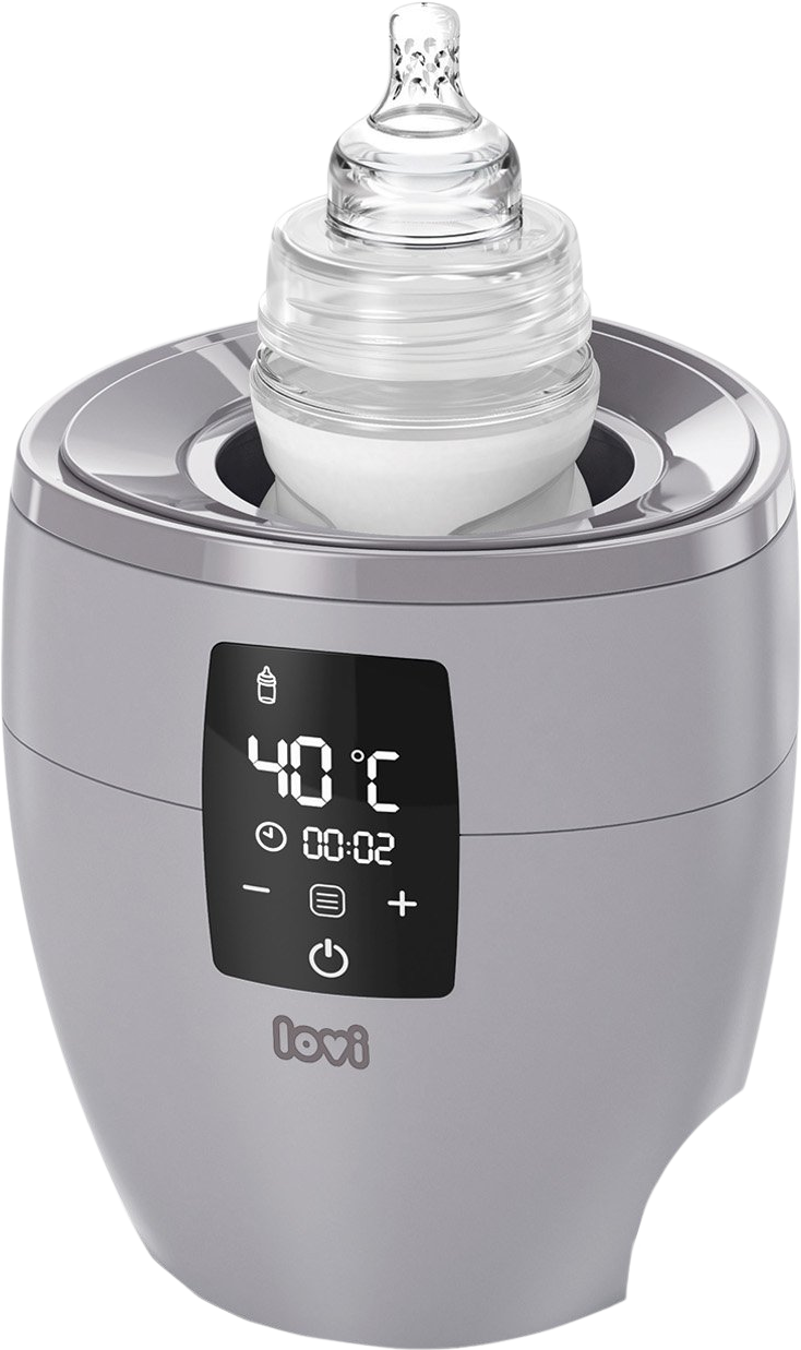 LOVI Ohrievač fliaš sivý