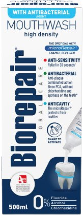 Biorepair Ústna voda 3v1 antibakteriálne 500 ml