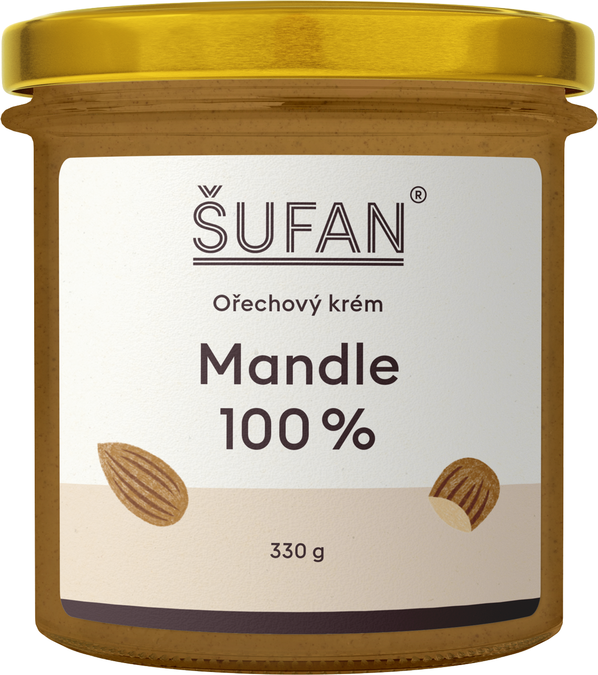 Šufan Mandlový krém 330 g