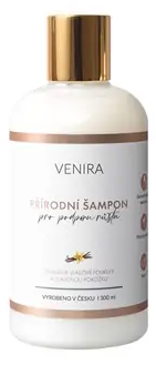 Venira Prírodný šampón na podporu rastu vanilky 300 ml