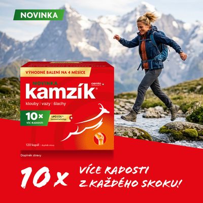 Cemio Kamzík Liposomálny darček 120 kapsúl