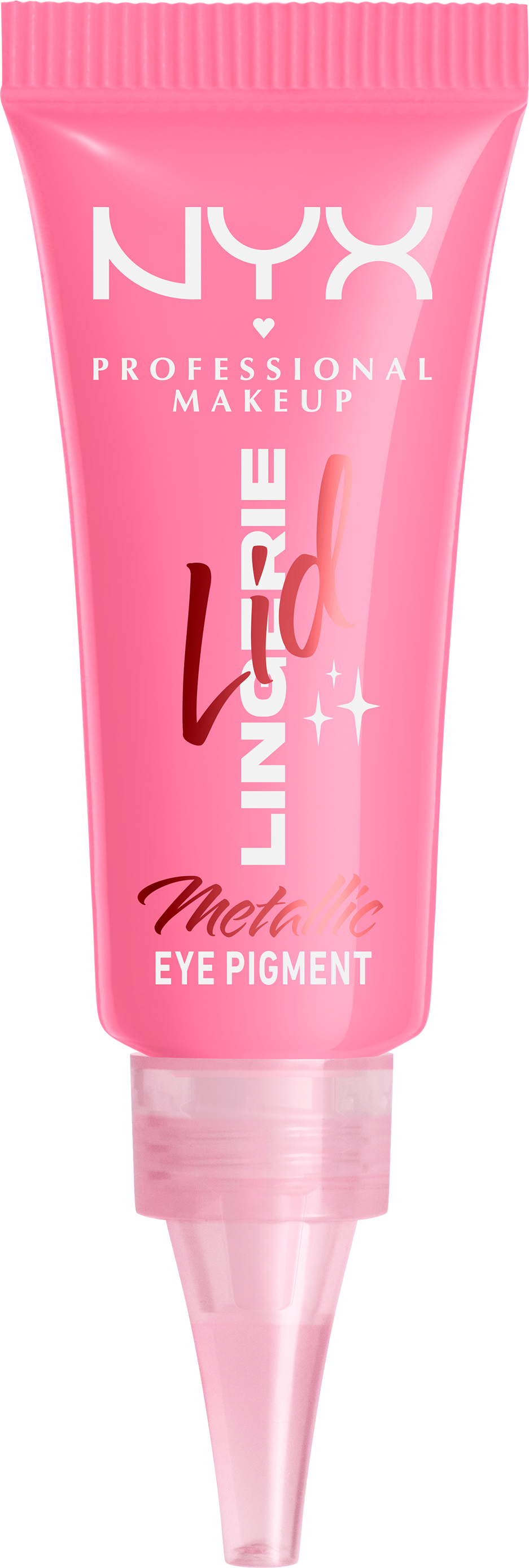 NYX Professional Makeup Tekuté očné tiene Lid Lingerie - 08 Push-Up Pink 6 ml