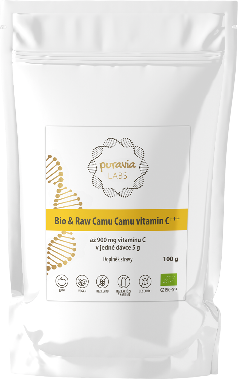 Puravia LABS Bio & Raw Camu Camu vitamín C 100 g