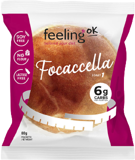 Profidiet Feeling OK Proteínové pečivo Focaccella 80 g