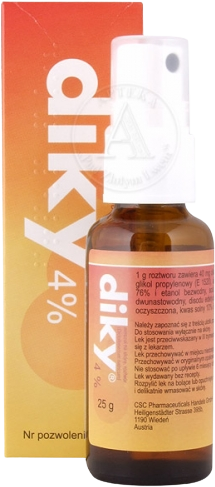 Diky 4% Spray Gel aer deo 25 g