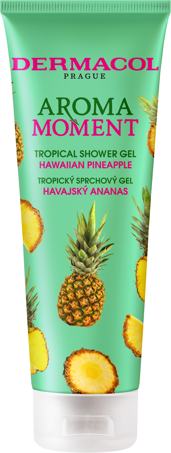 Dermacol Tropický sprchový gél havajský ananás Aroma Moment 250 ml