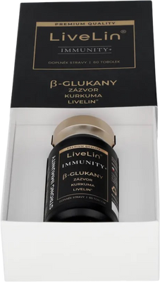 LiveLin IMMUNITY+ 60 tvrdých kapsúl