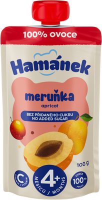 Hamánek vrecko Marhuľa a jablko 100 g