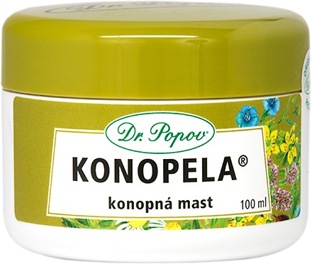 Dr.Popov Konopela konopná masť 100 ml