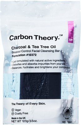 Carbon Theory Facial Cleansing Bar mýdlo 100 g