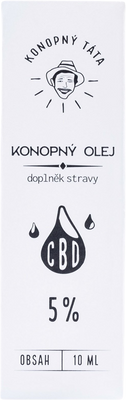 I am CBD Konopný olej 5% 10 ml