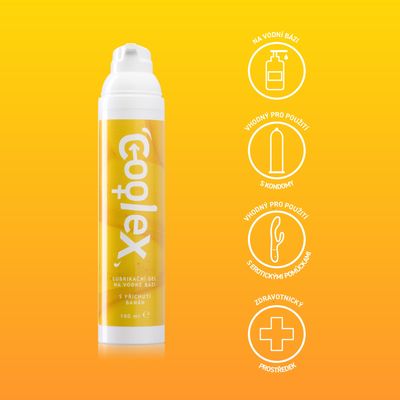 Dermacol Coolex lubrikačný gél na vodnej báze - banán (airless) 100 ml